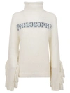 PHILOSOPHY PHILOSOPHY WOMEN'S BEIGE WOOL SWEATER,A090457042002 40