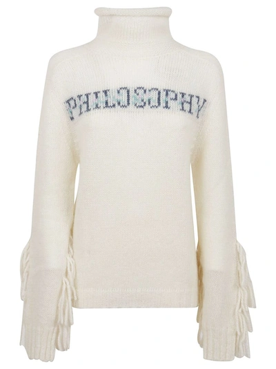 Philosophy Women's Beige Wool Jumper