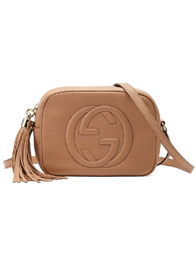 Gucci Women's Pink Leather Shoulder Bag