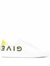 GIVENCHY GIVENCHY WOMEN'S WHITE LEATHER SNEAKERS,BE0003E0U7323 39
