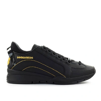 Dsquared2 551 Black Yellow Sneaker