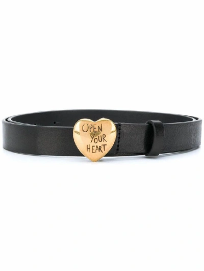 Dsquared2 Women's Black Leather Belt