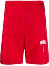 PALM ANGELS PALM ANGELS MEN'S RED POLYESTER TRUNKS,PMFA006E20FAB0042501 S