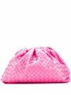 BOTTEGA VENETA BOTTEGA VENETA WOMEN'S PINK LEATHER POUCH,576175VCPP05608 UNI