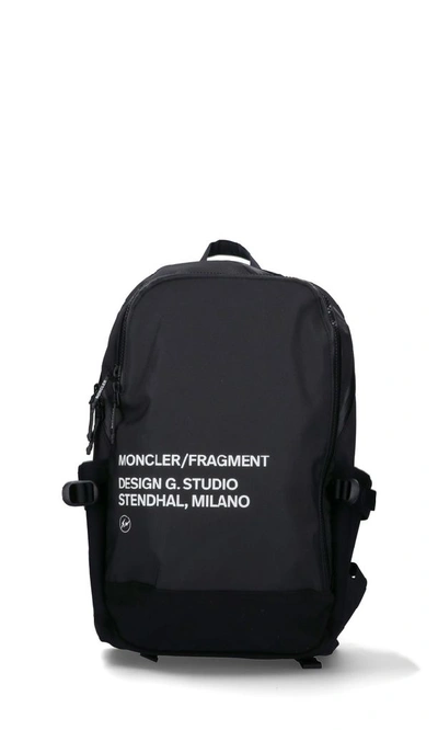 Moncler Women's Black Polyester Backpack