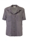 FENDI FENDI WOMEN'S GREY WOOL SHIRT,FS7303AD8VF1BGT 44