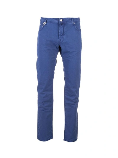 Jacob Cohen Men's J688comf01360s857 Blue Cotton Jeans - Atterley