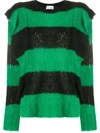 RED VALENTINO RED VALENTINO WOMEN'S GREEN WOOL SWEATER,UR3KC00F589LE7 M