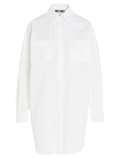Moschino Women's White Cotton Shirt