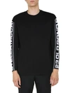Stella Mccartney Mens Black Cotton Sweatshirt In Black