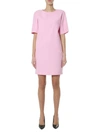 BOUTIQUE MOSCHINO BOUTIQUE MOSCHINO WOMEN'S PINK COTTON DRESS,042811190222 40