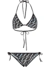 FENDI X JOSHUA VIDES FF LOGO BIKINI,FXB974 ADHD