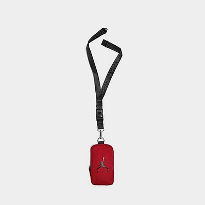 Nike Jordan Air Lanyard Pouch In Red