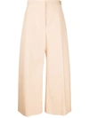 Jil Sander Wide-leg Tailored Trousers In Neutrals