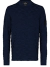 STONE ISLAND SHADOW PROJECT COTTON-JACQUARD JUMPER