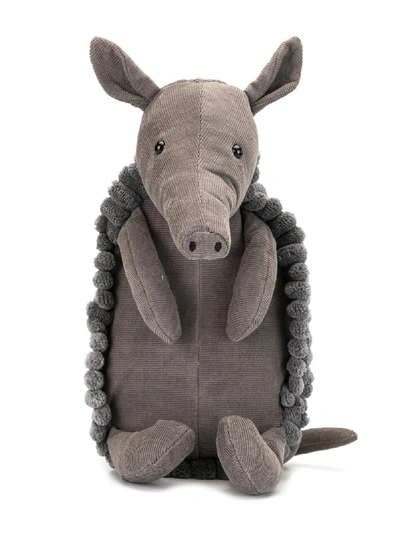 Jellycat Armadillo Plush Toy In Grey