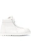 Marsèll Ankle Sneaker Boots In White