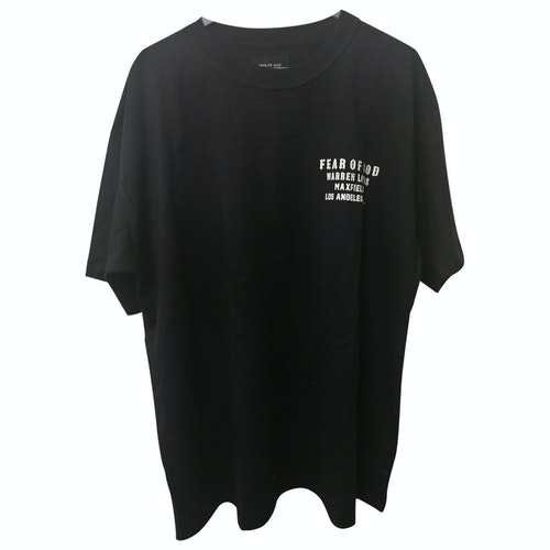 Pre-Owned Fear Of God Black T-shirts | ModeSens