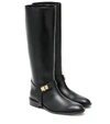 GIVENCHY EDEN LEATHER KNEE-HIGH BOOTS,P00489288