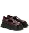 BURBERRY ALDWYCH PATENT LEATHER LOAFERS,P00482025