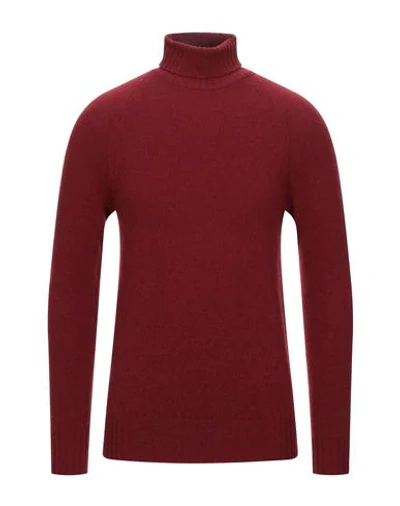 Drumohr Turtlenecks In Brick Red