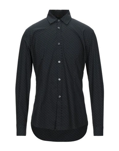 Grey Daniele Alessandrini Shirts In Black