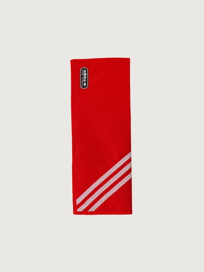 Adidas X Lotta Volkova 3 Fold Clutch Red Ge7801 In Red/white