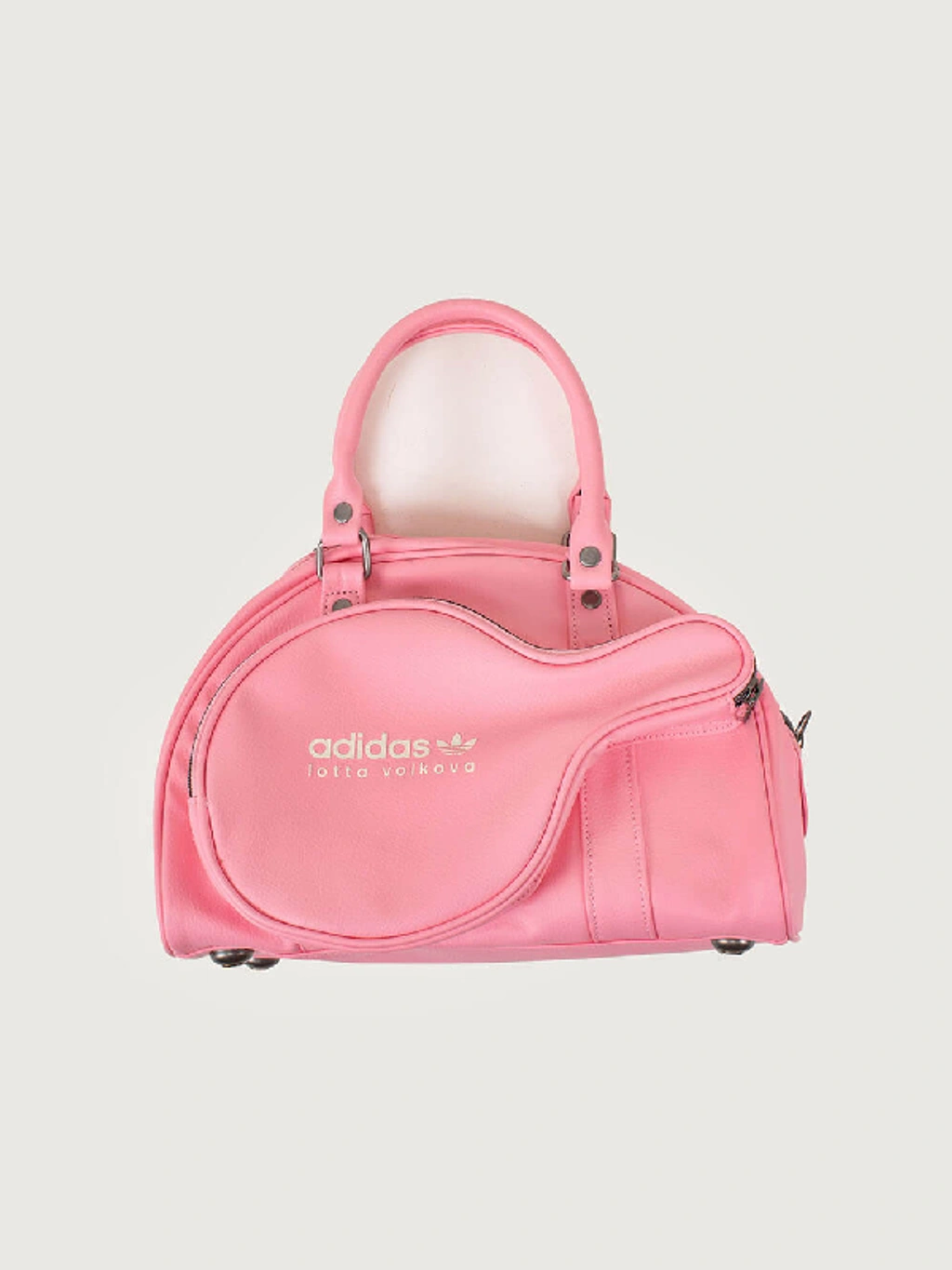 Adidas X Lotta Volkova Racket Bag Pink Ge7802 In Pink