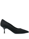 POLLINI POINTED LOW-HEEL PUMPS