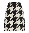GUCCI HOUNDSTOOTH MINI SKIRT,15747286