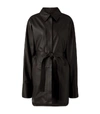 JOSEPH JASON SHORT LEATHER COAT,15749036