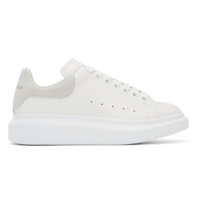 Alexander Mcqueen White & Off-white Oversized Sneakers In 9000 White
