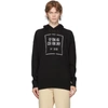 OPENING CEREMONY BLACK WOOL LOGO HOODIE