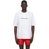 BALENCIAGA BALENCIAGA WHITE NEW COPYRIGHT T-SHIRT