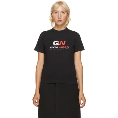 Balenciaga Slim-fit Cotton-jersey T-shirt In Black