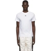 Marine Serre Crescent-embroidered Crewneck T-shirt In White
