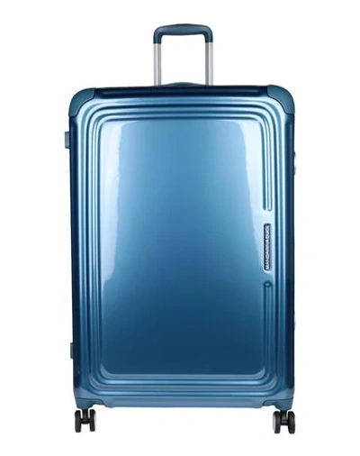 Mandarina Duck Luggage In Pastel Blue