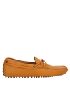 Tod's Loafers In Ocher