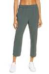 Zella Taylor Crop Pants In Green Urban