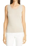 AKRIS SILK SWEATER TANK,804500312060