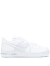 Nike Air Force 1 React Leather And Mesh Trainers In White