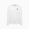 Nike Tech Fleece-lined Crew-neck Sweatshirt In 100