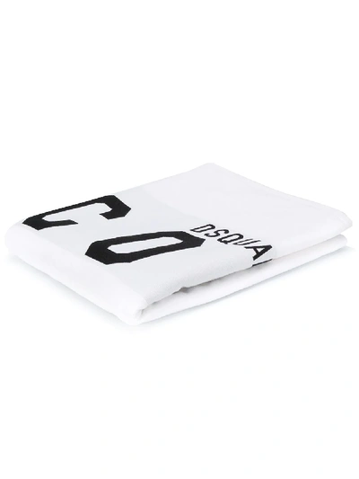 Dsquared2 Icon-print Towel In White