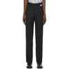 OFF-WHITE BLACK FORMAL TROUSERS