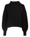 A.L.C Helena Funnel Neck Rib Knit Sweater,060060203834