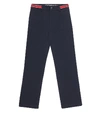 DOLCE & GABBANA 棉质直筒裤,P00506156
