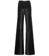 RICK OWENS BIAS HIGH-RISE FLARED PANTS,P00497375