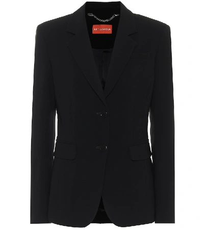 Altuzarra Fenice Crepe Blazer In Black