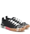 MAISON MARGIELA SPLICED CANVAS SNEAKERS,P00482252