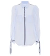 BURBERRY SILK CRÊPE SHIRT,P00495245